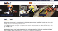 Desktop Screenshot of primesupplies.com.au